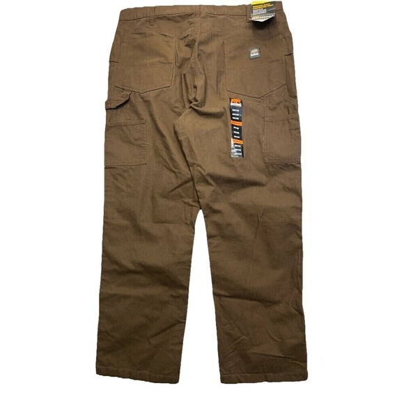 Berne Pants Washed Duck Carpenter Pant Relaxed Fit Utility pockets 38x30 New - Picture 2 of 9